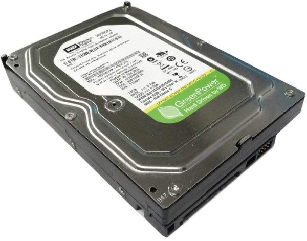 HDD 3.5 * 1TB WD10EURX WD AV-GP Green IntelliPower 64MB SATA3 (4999)